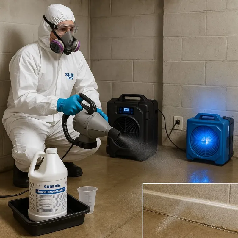 Sanitization and Odor Removal process in DeRidder, LA