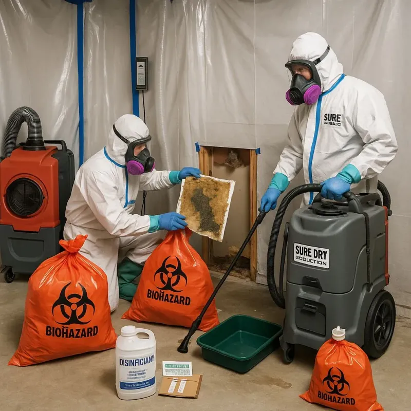 Contaminated Water Handling Protocols process in DeRidder, LA