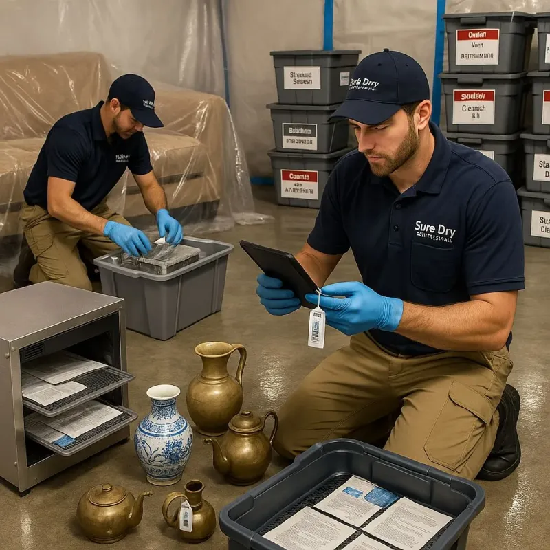 Content Protection and Restoration process in DeRidder, LA