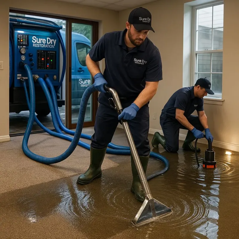 Water Extraction and Removal process in DeRidder, LA